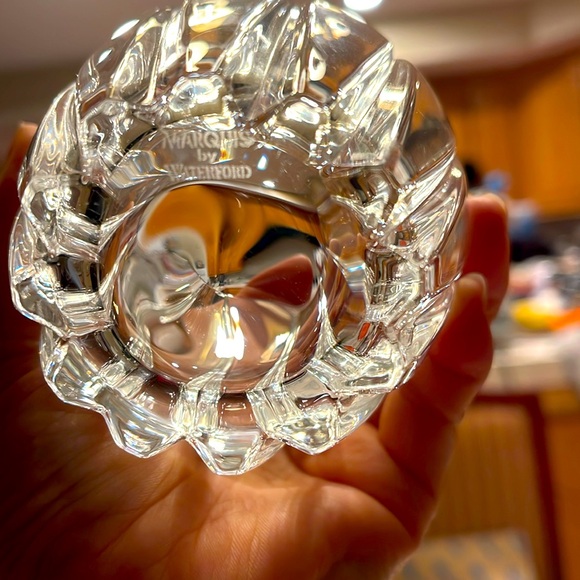 Set of 2 Marquis By Waterford old fashioned rock glass signed - Picture 5 of 5